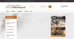 Desktop Screenshot of cazaypescaalmonacid.com